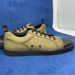 Woobies Men's Tactical Mod 1 Sneakers Olive Green, Canvas, Slip Resistant sz 12